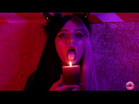 ❤️ Blowjob na-anụ ọkụ n'obi sitere na Sexy Succubus nwere mmezu ọnụ ❤️❌  Mmekọahụ  ❌️❤